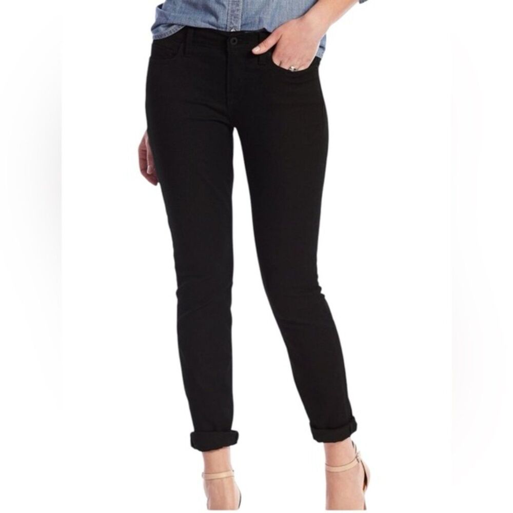 Lucky Brand Sofia Skinny Black Jeans Size 0 25